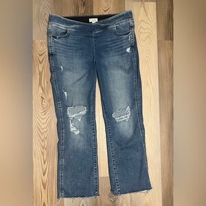 Maurices Medium Blue Straight Leg Jeans